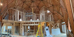 Pano of framing