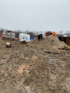 Bricklayers adapt for winter conditions