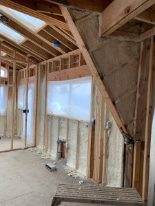 Insulation install kitchen