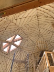 Insulation in dome