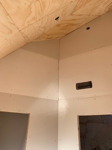 Drywall meets plywood