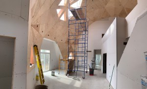 Completed Drywall: Entry view