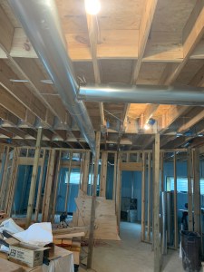 Ductwork in basement