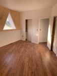 Master bedroom with flooring and trim complete